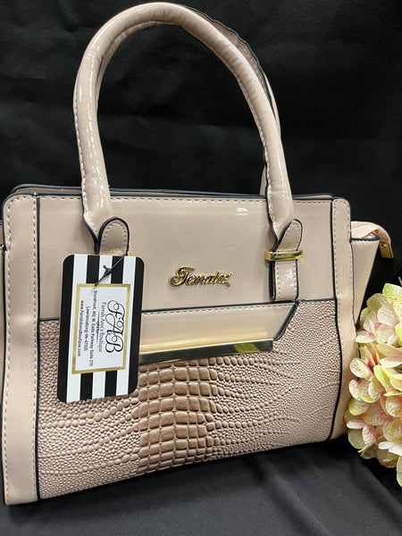 Beige Handbag