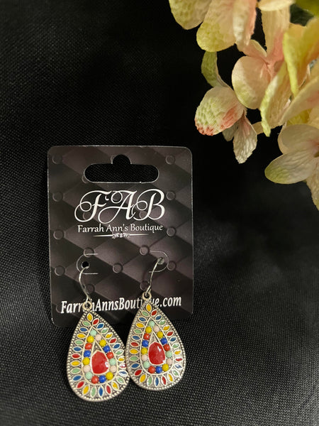 Multi Enamel Tear Drops