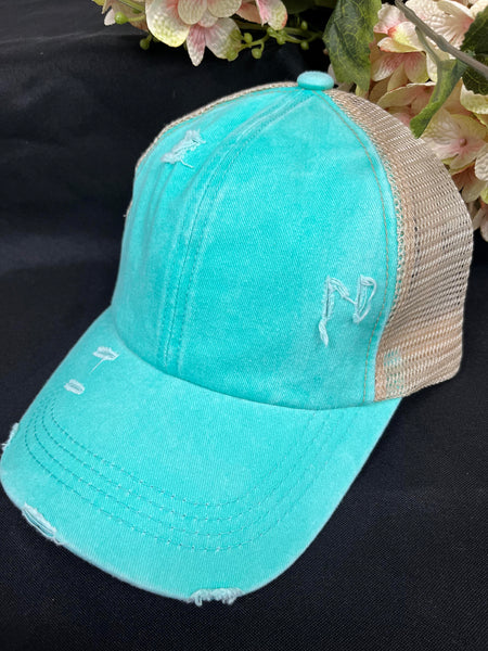Aqua Ball Cap