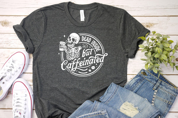 Dead Inside-Charcoal T Shirt