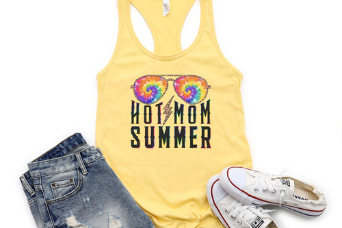 Hot Mom Summer-Yellow Tank