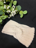 Knit Headband- Cream