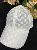 Ivory & Lace Ball Cap