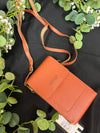 Touchscreen Crossbody- Rust