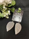 Silver Leaf Earrings