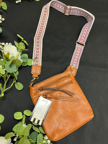 Camel Cross Body Bag