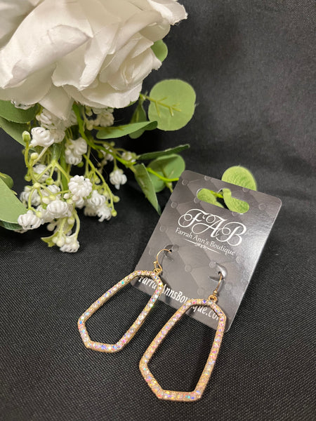 Diamond Dangle Earrings