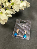 Blue & Gold Earrings