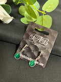 Emerald Teardrop Earrings