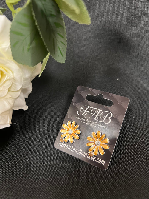 Sunflower Earrings