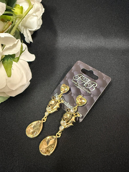 Gold Dangle Earrings