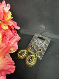 Black & Gold Earrings