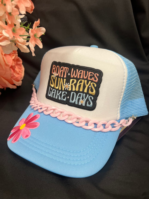 Lake Day Trucker Hat