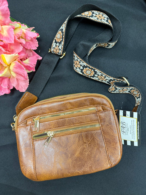 Brown Crossbody