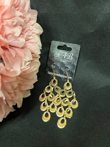 Gold Dangle Earrings