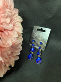 Royal Blue Dangle Earrings