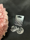 Butterfly Silhouette Dangle Earrings