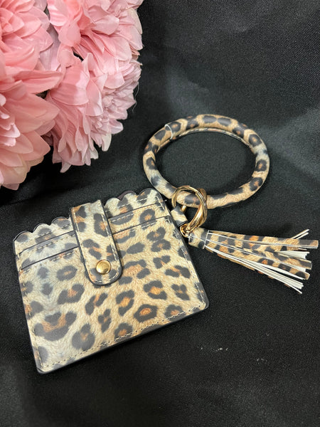 Leopard Cardholder