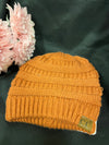 Rust Knit Beanie