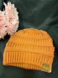 Rust Knit Beanie