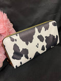 Cow Print Wallet