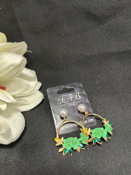 Flower Stud Earrings