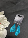 Aqua Shimmer Drops Earrings