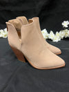 Cutout Bootie-Taupe