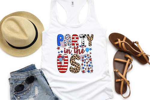 Party In the USA White Tank