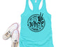 Say Whoop-Aqua Tank Top