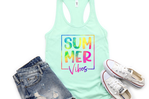 Summer Vibes-Mint Tank