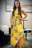 Yellow Floral DD Dress