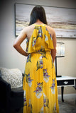 Yellow Floral DD Dress
