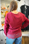 Laid Back Luxe - Burgundy
