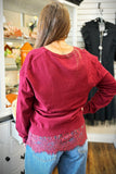 Laid Back Luxe - Burgundy